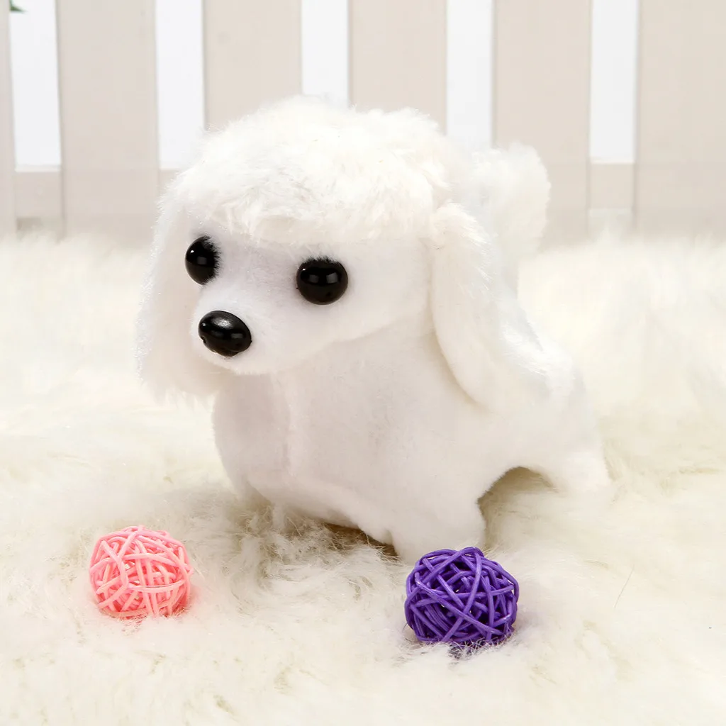 

Electric Plush Toy Will Be Called Walking Smart Robot Dog Children's Toy Animal Doll Electric Teddy baby Kids gifts soft toy