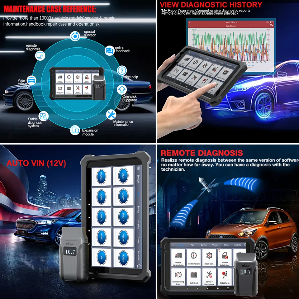

XTOOL A30M P80 OBD2 Scanner Free Update Android Tablet Full System Professional Scanner EPB DPF Reset Auto Diagnostic Tool