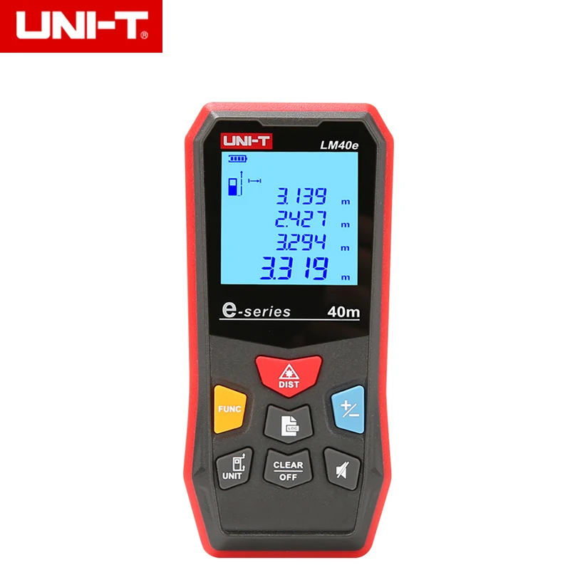 

UNI-T LM40e Laser Distance Meter Range Finder Electronic Ruler