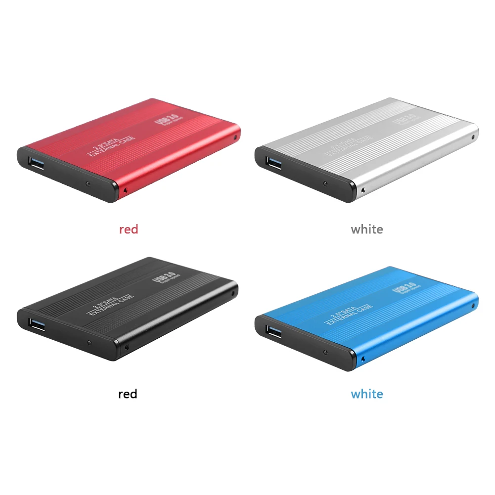 Жесткий диск SSD мобильный жесткий чехол 2 5 дюймов SATA 3 ТБ USB 0 5Gbps Внешний корпус