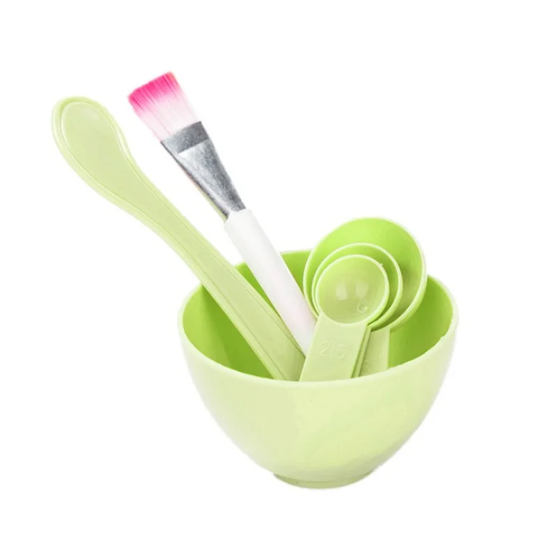 4 в 1 чаша для маски сделай сам с палочкой мерная ложка перемешивание