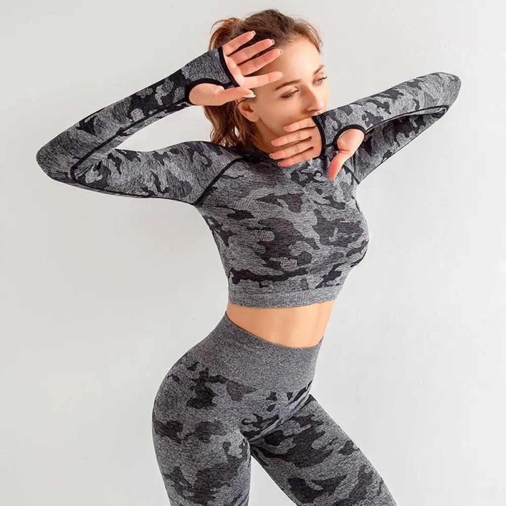 

Yoga Shirts Short Sleeve Solid Color Seamless Women Fitness Crop Top Workout Tops Gym Clothes Sportswear Running Sport Shirt