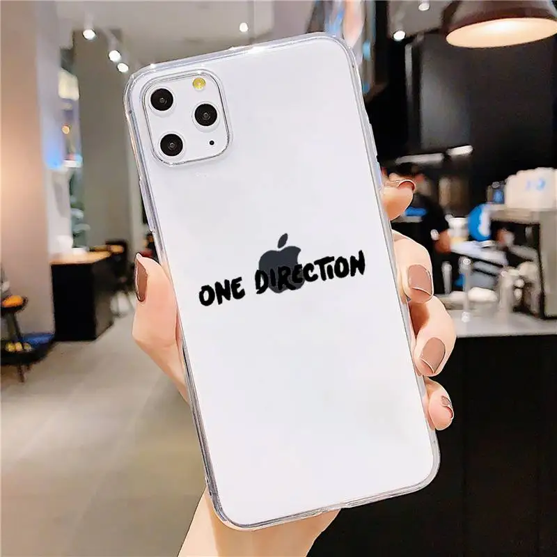 

One Direction Louis Tomlinson Phone Case Transparent soft For iphone 5 5s 5c se 6 6s 7 8 11 12 plus mini x xs xr pro max
