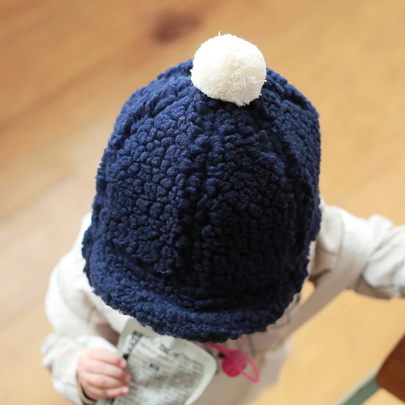 

Winter Baby Hat Children Warm Cartoon Plush Ear Cap Kids Girl Boy Duck Tongue Hat Ins Hot Sale