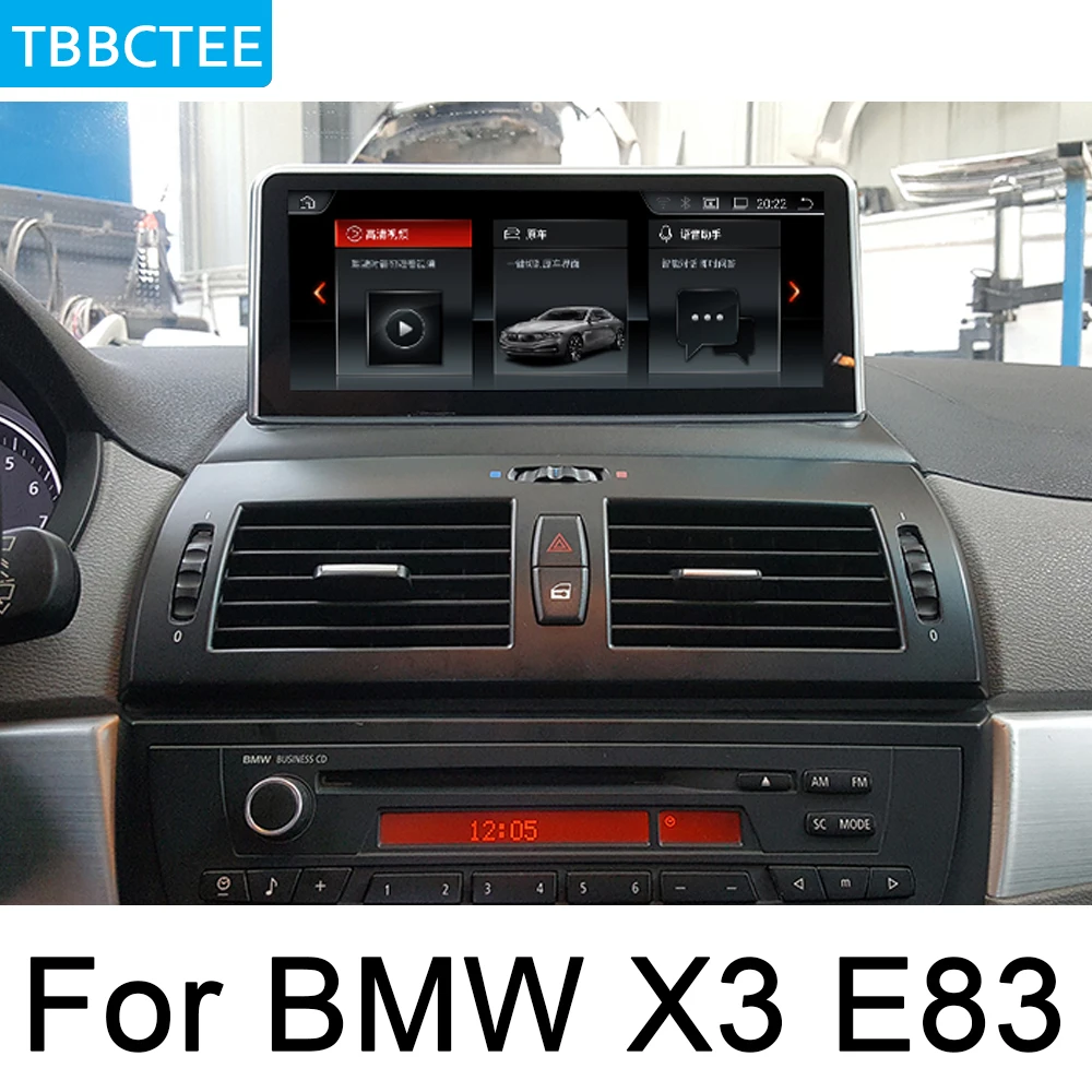 Для BMW X3 E83 2003 ~ 2010 Автомобильный мультимедийный Android Авто Радио автомобильный