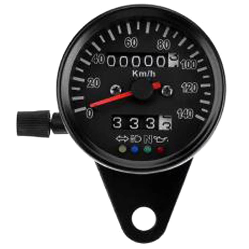 Универсальный мотоцикл одометр светодиодный Ной подсветкой KM/H спидометр датчик