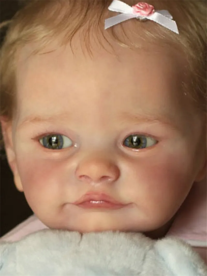 

Bebe Reborn Tobiah DIY Blank Kit Reborn Baby Doll 20Inch Truly Baby Lifelike NewbornBebe Unpainted Vinyl Unfinished Part Kid Toy