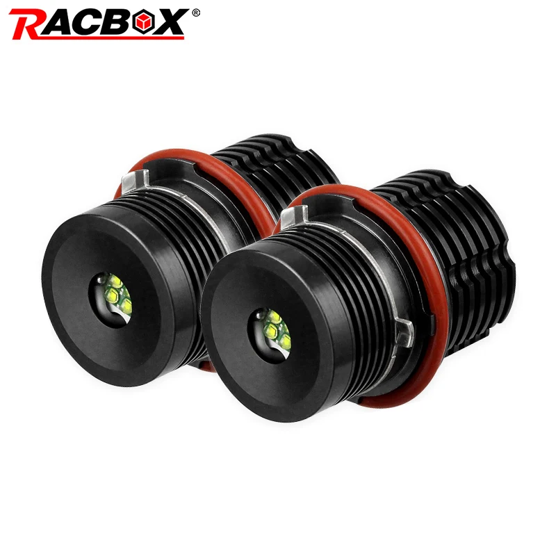 20 Вт LED CANBUS ангельские глазки свет фара белый отличные светодиодные чипы 12В для BMW