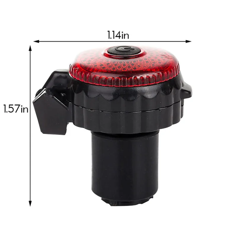 

Bicycle Equipment Adjustable Mirror Warning Light Bicycle Handlebar End Adjustable Rearview Mirror Rotating Bicycle Accessories