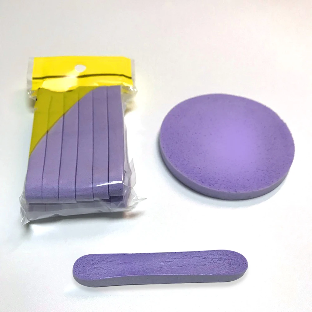 Косметическая губка для очищения лица 12 шт./пакет сжатая коврик удаления макияжа