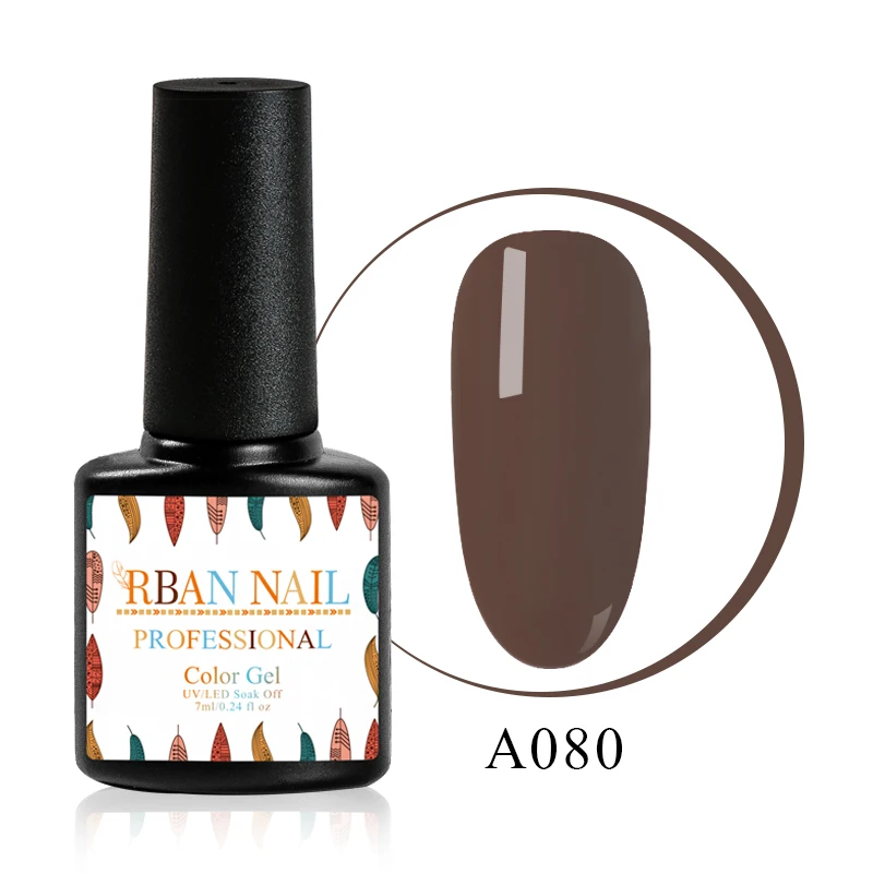 RBAN NAIL 7 мл УФ-гель для ногтей золотой блеск ногтей Laquer голографическая блестящая гель лак замачиваемый лак для творчества маникюрное украшение - Цвет: M30080