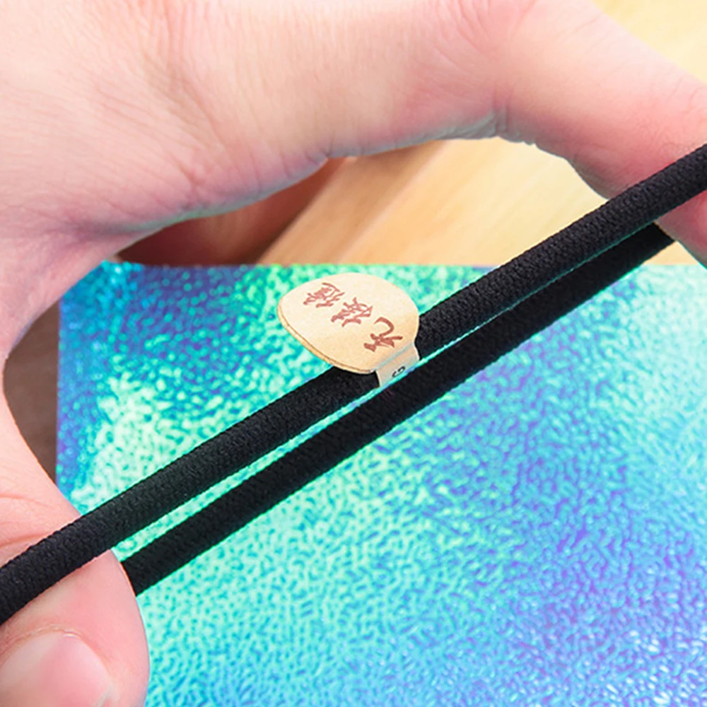 50Pcs Women Elastic Rubber Band Simple Black Hair Rope Ring Ponytail Holder Accessories gumki do wlosow |