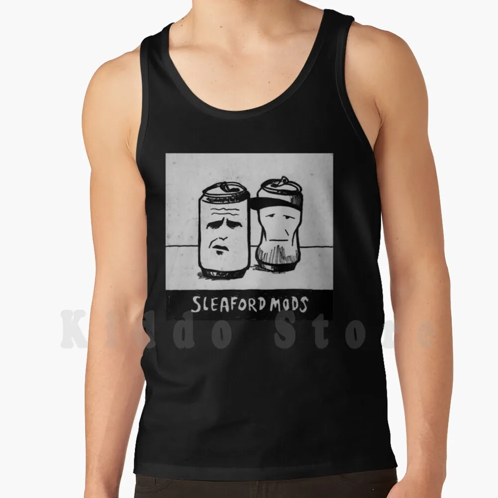 Mods Logo tank tops vest 100% Cotton Eton Alive Mod Octopus Spectre Mollusc Rap Hip Hop Cool Retro Vintage Emo | Мужская одежда