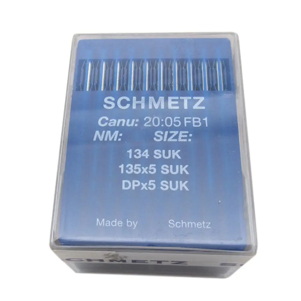 

# DPX5 100 SCHMETZ SEWING MACHINE NEEDLES 135X5 135X7 fit for ADLER 67, 69, 167, 267, 396, 971