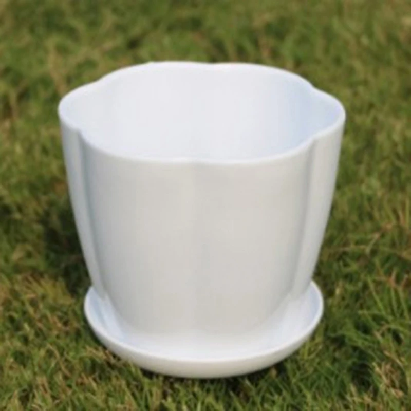 Имитация Керамика Пластик цветочных растений горшки утепленные суккуленты