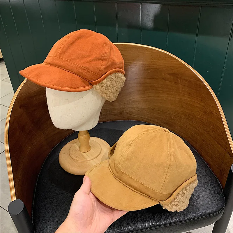 5 Цвета осень зима шапка ушанка для мужчин и женщин хлопковые балетки из овечьей