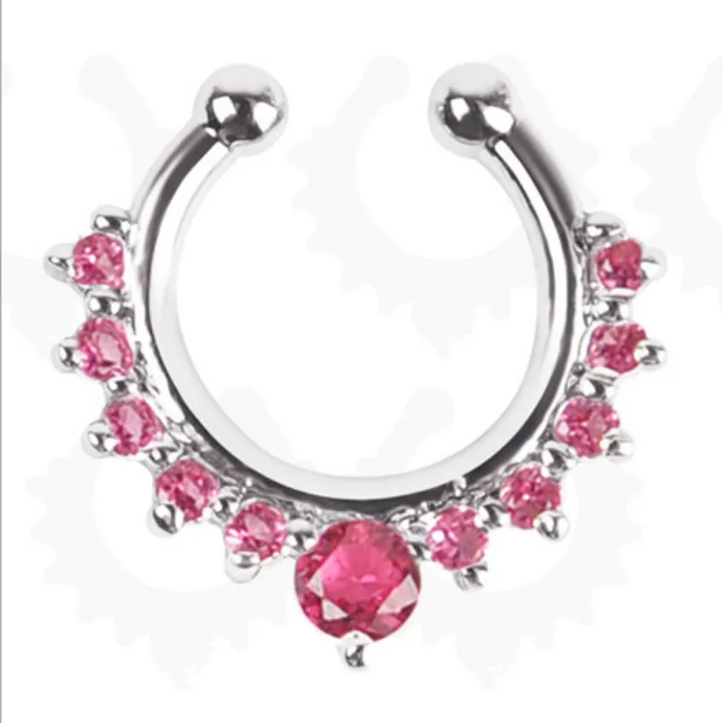 Высококачественные шлепанцы горячая Распродажа кольца для пирсинга перегородки