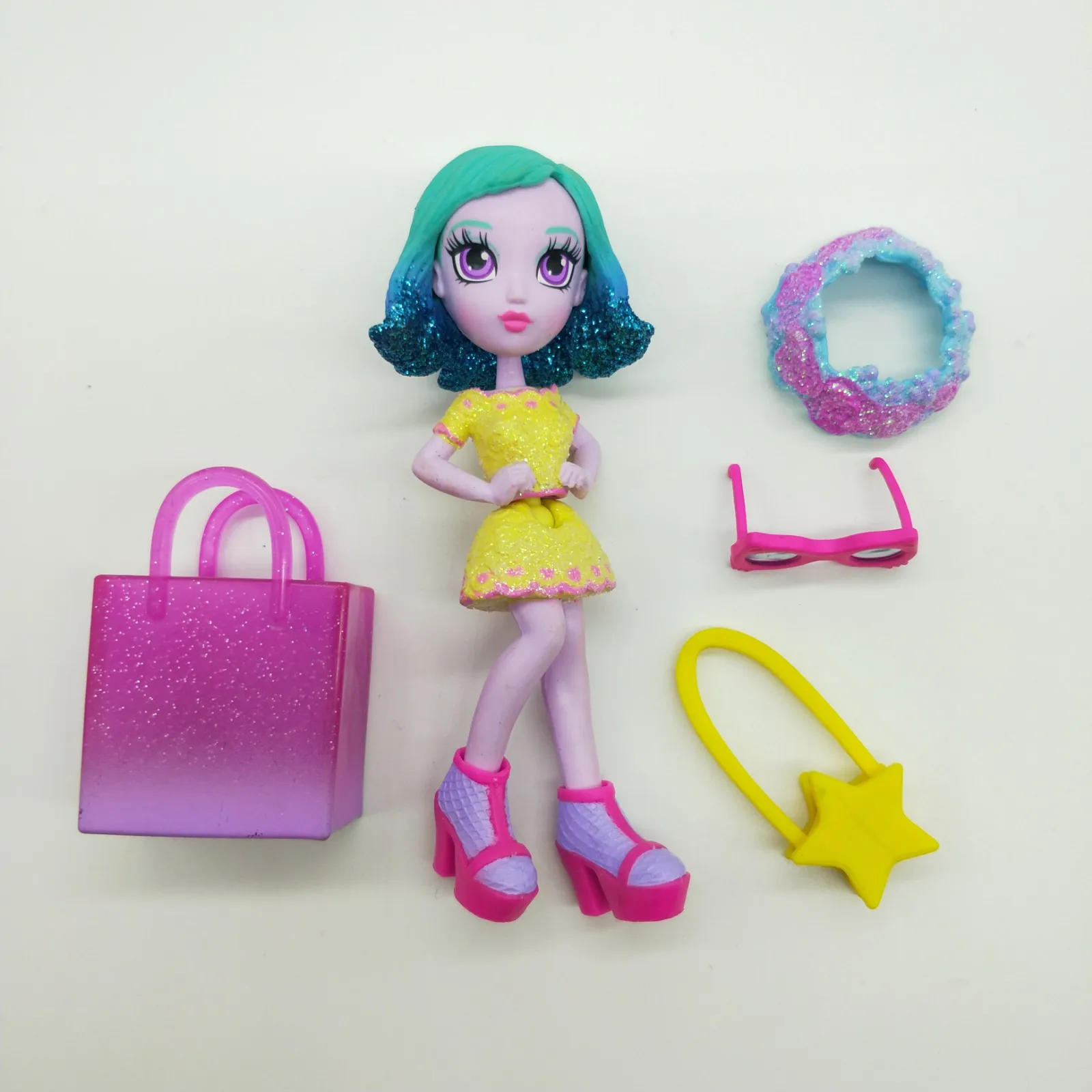 

10cm doll Off the Hook Fashion Doll Surprise Replacement Decoding Mixed 4-inch Model Toys gift for girl