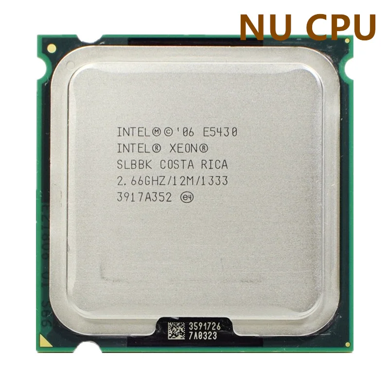 

INTEL XEON E5430 2.66GHz 12M 1333Mhz CPU Processor Works on LGA775 motherboard