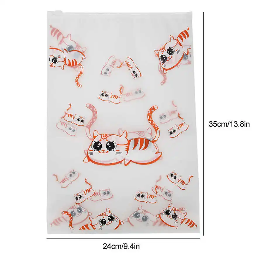 

10pcs Transparent Storage Bag Waterproof Cosmetic Pouch Makeup Organizer Travel Bags Makeup Tool Medium Size