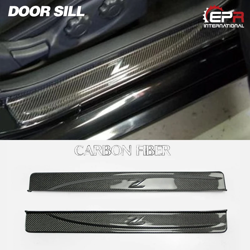 Автомобильные аксессуары из углеродного волокна OEM панель дверного порога