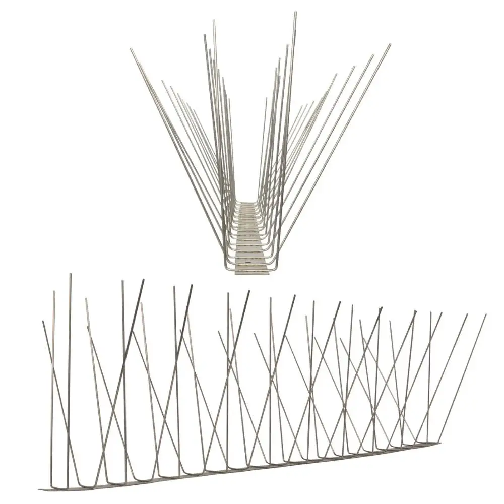 WL-04-TT 4-рядные шипы в виде чайки на основании из нержавеющей