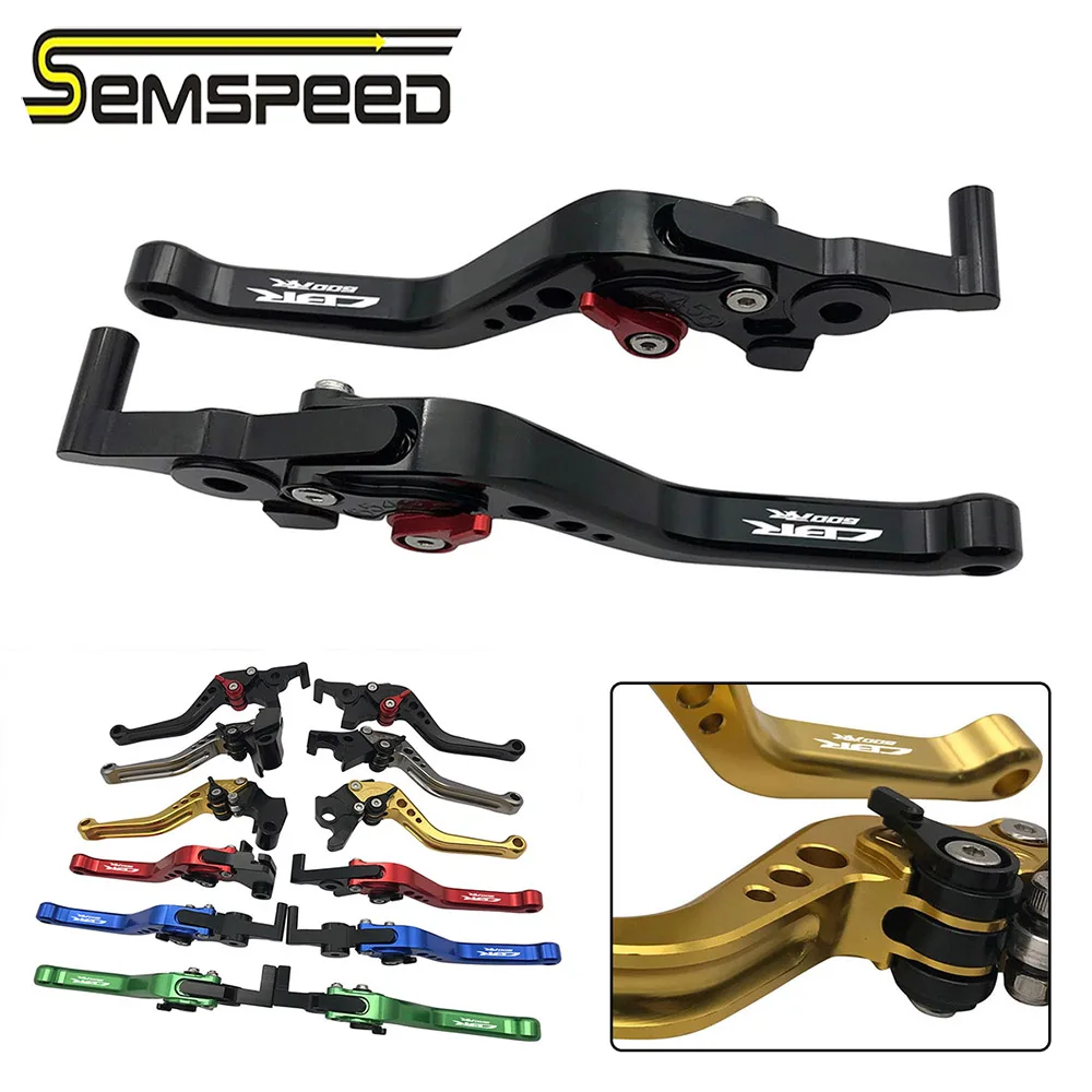 

CBR600RR CBR954RR логотип мотоцикла CNC Короткие тормозные рычаги сцепления ручки для Honda CBR600 RR 2003-2005 2006 CBR954 RR 2002-2003