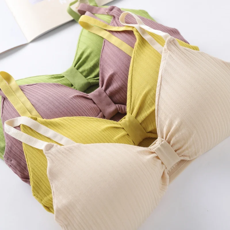 

Women Push Up Bra Sexy Wireless Bralette Lingerie Seamless Underwear Soft Cotton Brassiere