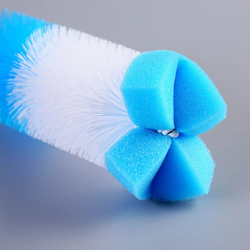 

7 Pieces/Set of Bottle Sponge Cleaning Brush Straw Brush Set Milk Bottle Glass Beer Bottle Brush Baby Bottle Cleaning Brush