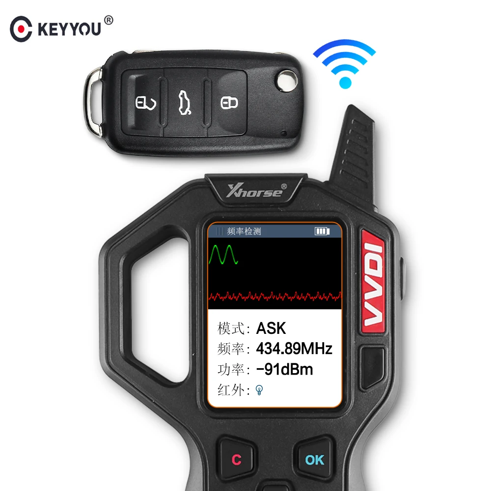 KEYYOU 5K0 837 202AD дистанционный Автомобильный ключ 434 МГц ID48 чип для VW Volkswagen GOLF PASSAT Tiguan