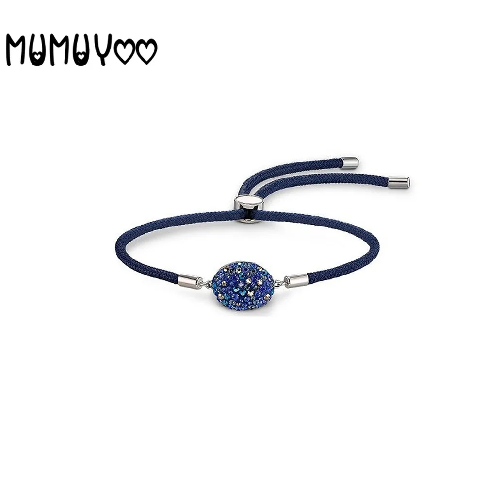 

Fashion Fewelry High-Quality SWA, Attractive Geometric Circle Stacking Adjustable Women's Bracelet Hand Rope Women's Jewelry