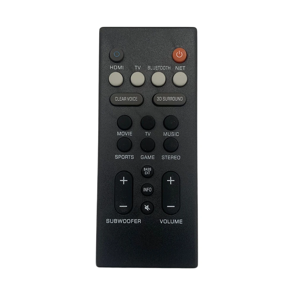 Barra de sonido con Control remoto para Yamaha VCQ9140, YAS-109, YAS-209, ATS-1090, ATS-2090, sistema de altavoces de Audio