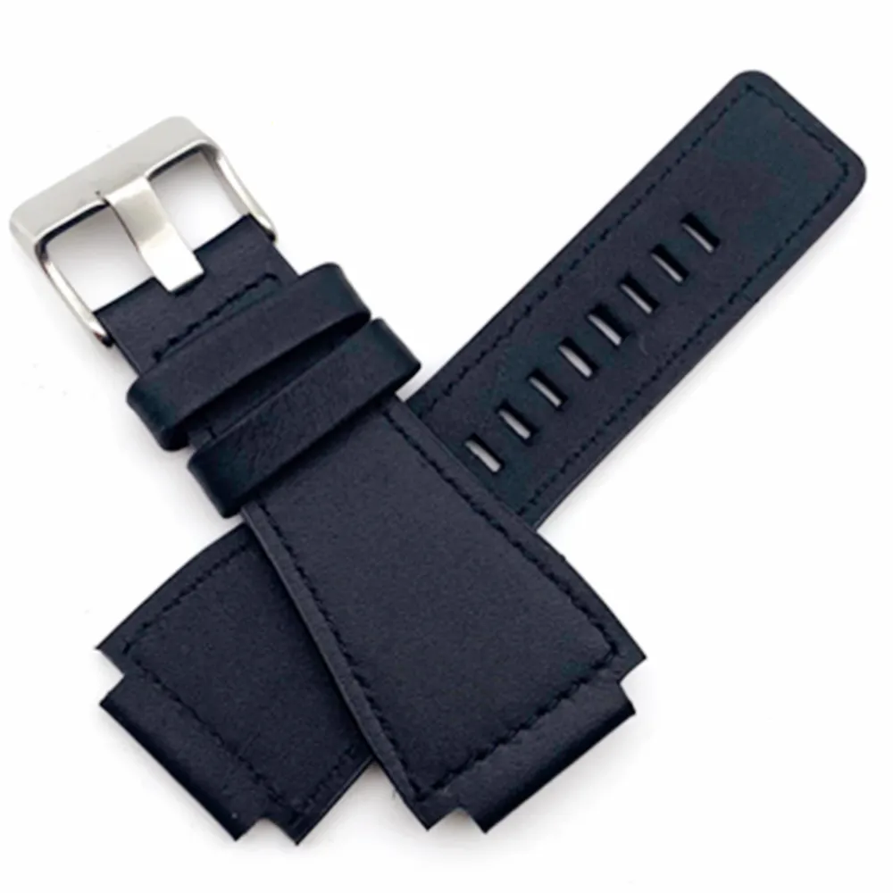 Браслет из натуральной кожи для BR0392 мужской ремешок часов с выпуклым интерфейсом