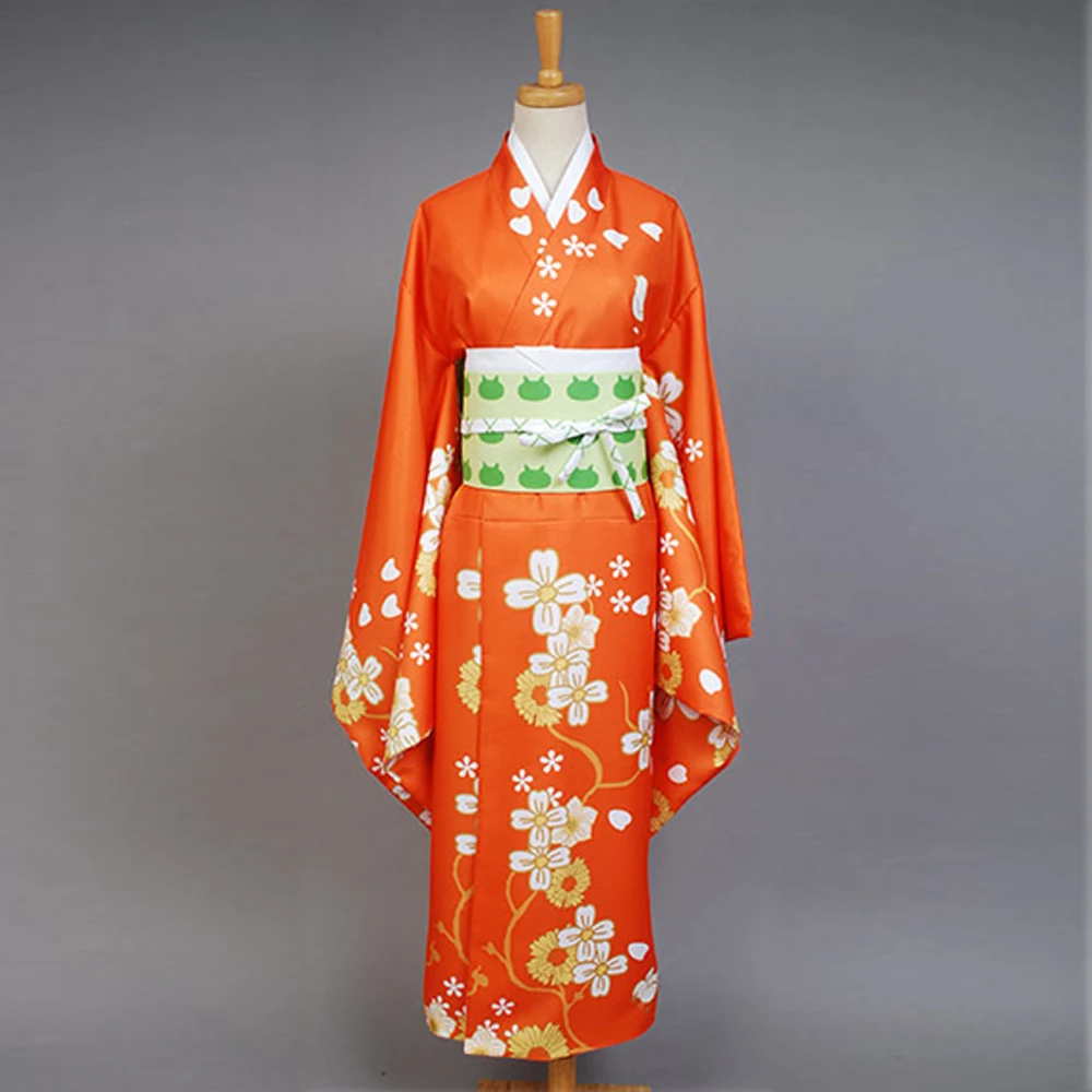 2020 супер данганронпа 2 Косплей Костюм хийоко кимоно Сайондзи костюм Хэллоуин