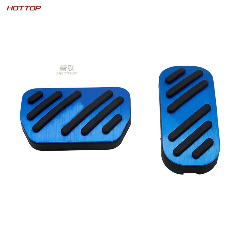 

For Toyota C-HR CHR 2016 2017 2018 Aluminium Alloy Brake Pedal Accelerator pedal Cover Accessories 2PCS