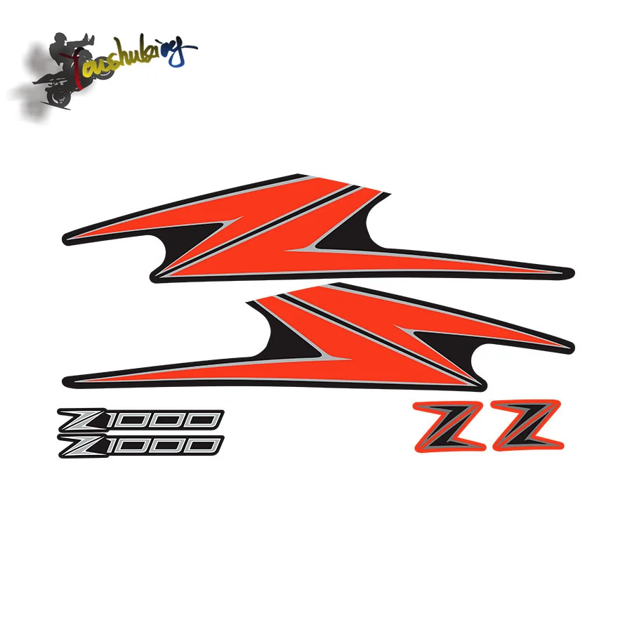 

Motorcycle Decal Stickers Z Shape Tank Pad Emblem For Z125 Z250 Z300 Z400 Z650 Z750 Z800 Z900 Z1000 ABS Z H2 Logo