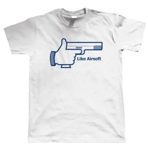

Hot Sale Like Airsoft, Mens T Shirt 100% cotton Tee shirt