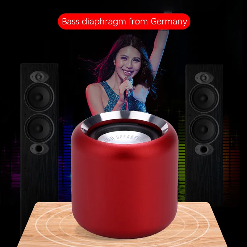 Мини Колонка Parlante Bluetooth колонка TWS с усилением звука портативные колонки Hi Fi