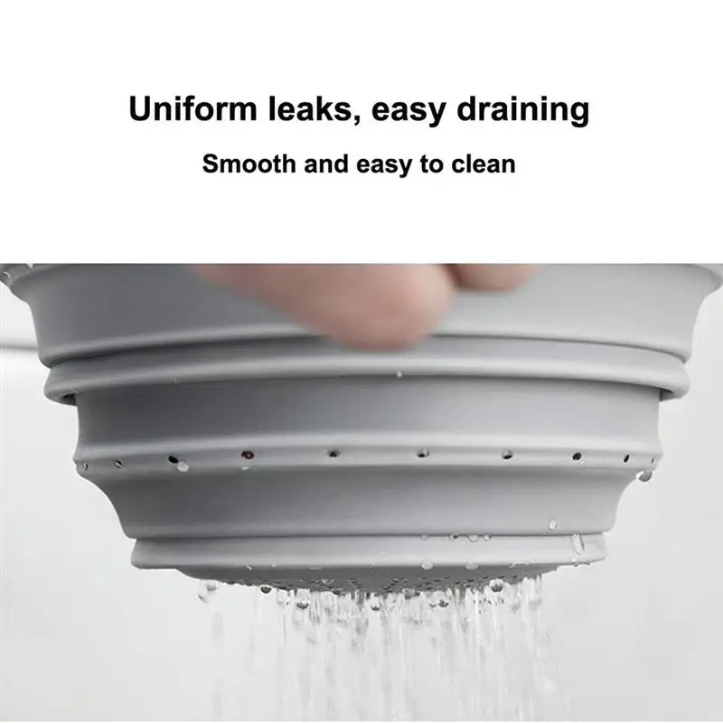 3 In 1 Multi-Function Food Tray Sink Drain Basket Cutting Board Filter Chopping Blocks Meat Vegetable Fruit Basket Storage