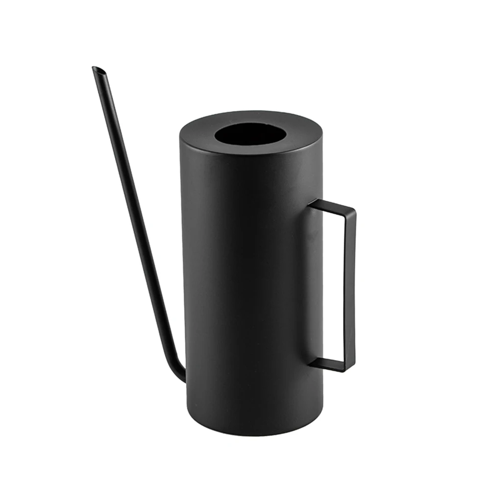 

Retro Watering Can Gardening Lawn Care Large Capacity 1.5 Liters Lightweight High Capacity Black Long-Mouth 1.5L Watering Pots