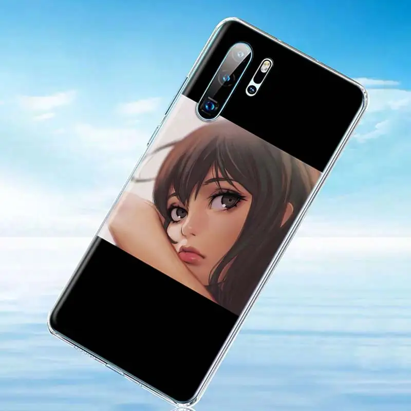 

Aesthetic Screenshots girl For Huawei P Smart Z S Plus 2020 2019 P40 P30 P20 Pro Lite E Plus 5G Lite Soft Silicone Phone Case