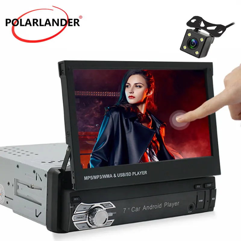 7 &quotMP5 плеер для Android/IOS устройства Bluetooth gps навигация автомобиля радио Зеркало