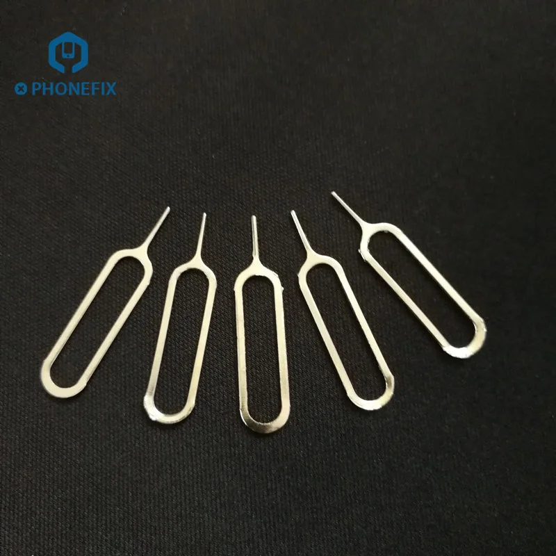 100 шт. лоток для Sim-карты извлечения открытой иглы инструмент ключа iPhone Xiaomi Huawei