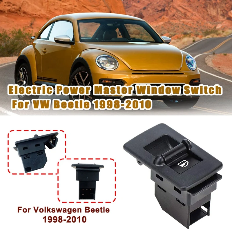 Автомобильный Электрический переключатель управления окном для Beetle 1998-2010 1C0959855A