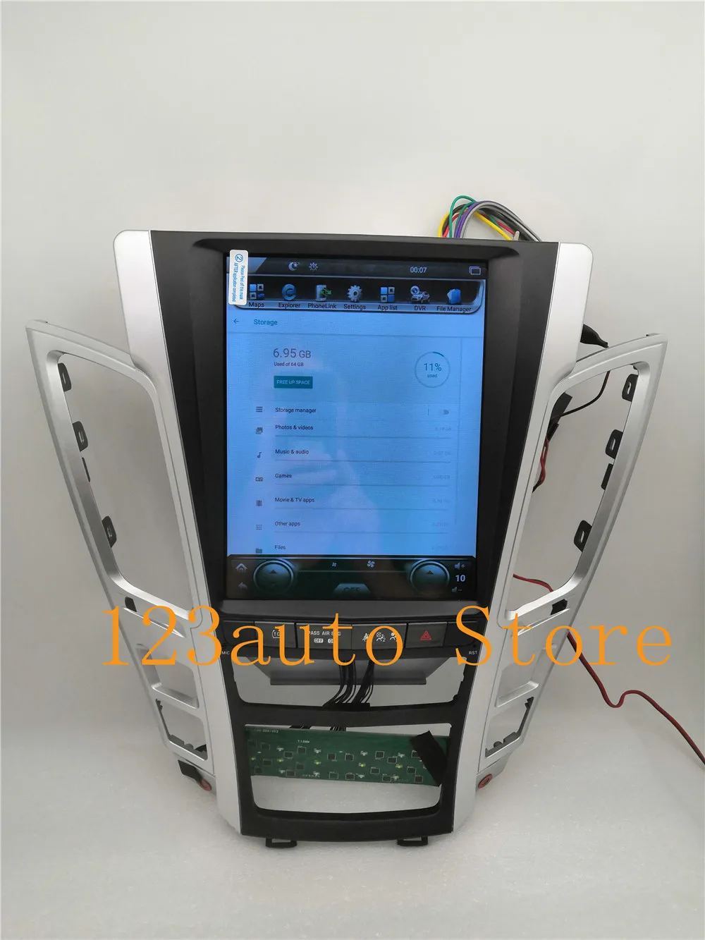 10,4 ''Tesla Стиль Android 8,1 автомобиля DVD gps плеер радио навигации для Cadillac CTS 2007 2008 2009 2010 2011 2012 PX6 carplay