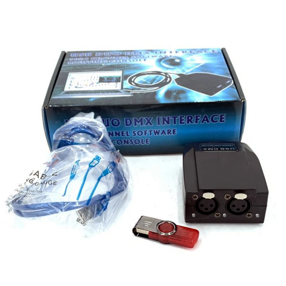 DVC4 GZM виртуальной контроллер DMX USB светильник ing Интерфейс для диско ди-Джея свет