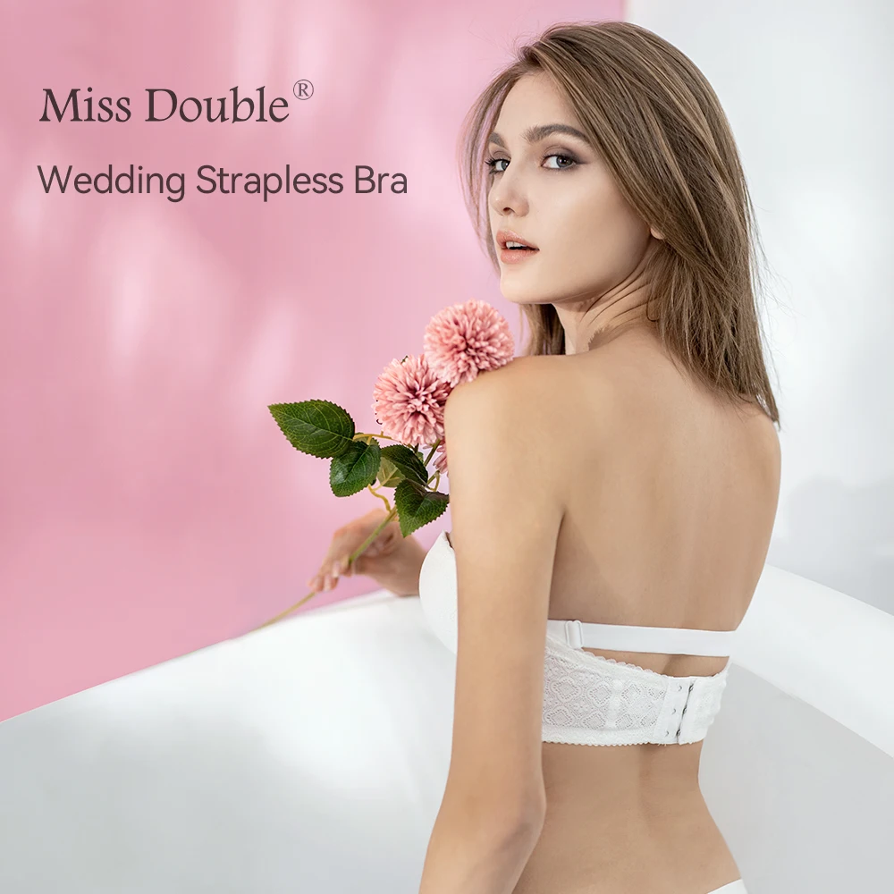 

Женский кружевной бюстгальтер с чашками пуш-ап, без бретелек