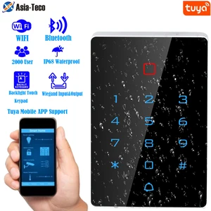 wifi tuya smart door lock door access control system standalone keypad 125khz card door entry access controller ip68 waterproof free global shipping