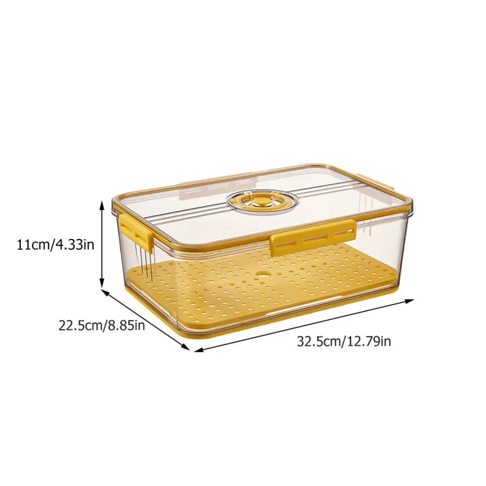 

1Pc Kitchen Food Box Household Practical Preservation Box Fridge Fresh Box