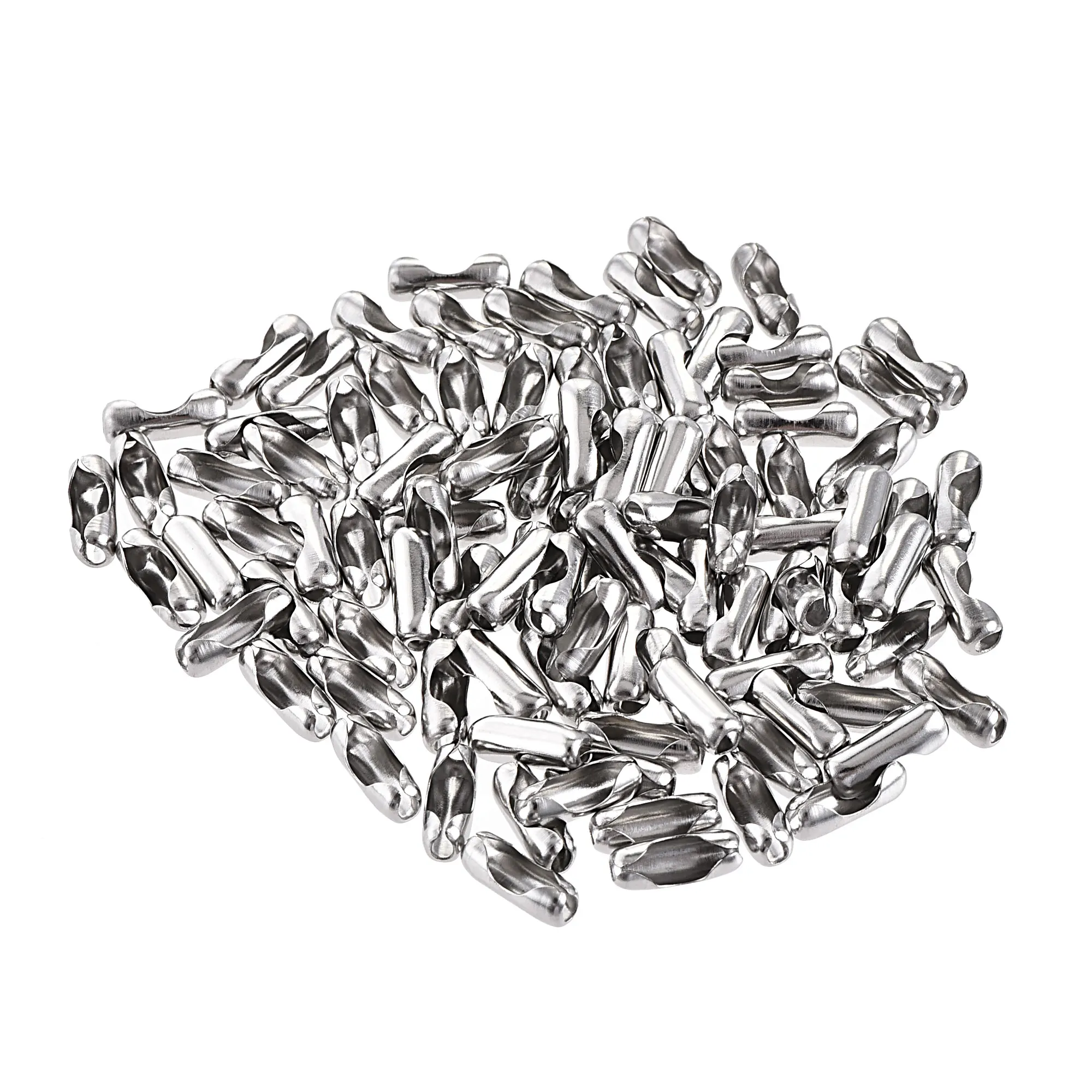 

Uxcell Ball Chain Connector 3.2mm Clasp Style Stainless Steel Link 100 Pcs